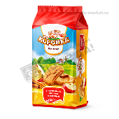 Печенье сдобное "Коровка" с начинкой "яблоко с корицей" 160г