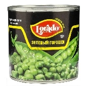 Горошек зеленый "Лорадо" 425мл ж/б
