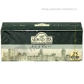 Чай "Ахмад Ти" пакет. черный Эрл Грей с ароматом бергамота 25пак.*2г