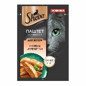 Корм д/кошек "Шеба" форель и креветки паштет 75г