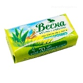 Крем-мыло "Весна" 90г алоэ и овсяное молочко