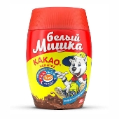 Какао-напиток раст. "Белый мишка" 300г п/б