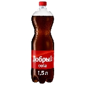 Напиток газ."Добрый" Кола 1,5л пэт