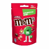 Драже "M&M" хрустящий со вкусом вишни 70г м/у Марс