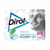 Жев. резинка "Дирол Х-Фреш" мятный лед 16г (блистер)