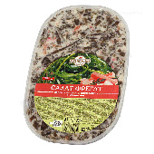 Салат "Фрегат" морская капуста марин. с майонезом 200г Кромфиш