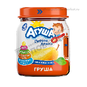 Пюре "Агуша" груша 100г ст/б с 4 мес.