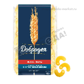 Макароны "Добродея" Ричоли Ригате 400г ОМФ
