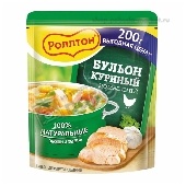 Бульон домашний "Роллтон" куриный 200г