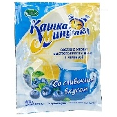 Каша "Минутка" овсяные хлопья с черникой со сливками 43г Кунцево