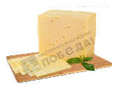 Сыр "Пошехонский" 45% брус Тюкалинский МЗ