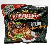 Сухарики "Кириешки" стейк 60г + соус Хайнц 25мл