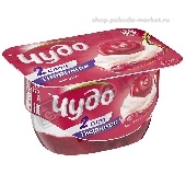 Творожок "Чудо" 4,2% 100г вишня п/ст