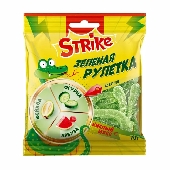 Мармелад жевательный "Страйк Зеленая рулетка" кислый микс 70г м/у