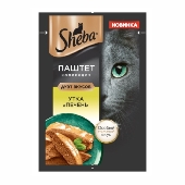 Корм д/кошек "Шеба" утка и печень паштет 75г