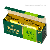 Чай "Тернс" пакет. зеленый Грин Фэнтази 25пак.*1,8г