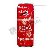 Напиток сильногаз. "Кола" 0,33л ж/б Черноголовка