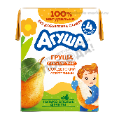 Сок "Агуша" груша осветленный б/сахара 200мл т/п с 4 мес.
