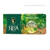 Чай "Принцесса Ява" пакет. зеленый Чабрец и мята 25пак*1,5г с/я