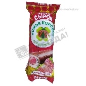 Сырок творожный глаз. "Божья коровка" клубника 23% 40г