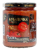 Паста томатная "Кубаночка" 25% 500г ст/б