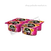 Продукт йогуртный "Фруттис" Супер экстра 8% 115г вишня/персик/маракуйя