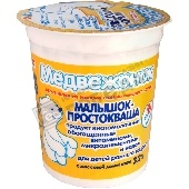 Продукт кисломол."Медвежонок" 3,2% 200г Простокваша