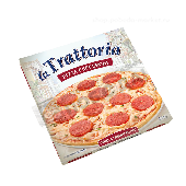 Пицца "Ла Траттория" Пепперони 335г Морозко