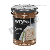 Тунец "Магуро" полосатый филе в натур. заливке 200г ст/б