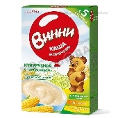 Каша "Винни" молочная кукурузная с пребиотиками 200г кор. с 5 мес.