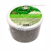 Морская капуста шинкованная маринованная в маринаде 500г Кромфиш