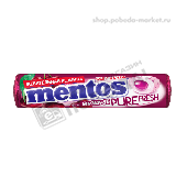 Жев. резинка "Ментос" Пьюр Фреш Вишня (ролл) 15,5г