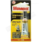 Клей прозрачный "Момент Кристалл" 30мл блистер