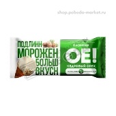 Мороженое "ОЕ" пломбир с кедровым орехом 80г ваф.стакан СибХолод
