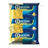 Макароны Омские макароны Спираль малая в/с вес