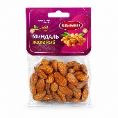 Миндаль жареный "Орехомания" 100г м/у