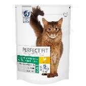 Корм д/кошек "Перфект фит" Стерил д/живущих без забот с курицей 650г