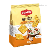 Крекер-мини "Яшкино" картофельный с зеленью 180г м/у