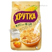 Хлопья кукурузные "Хрутка" медовые 270г м/у