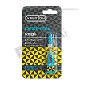 Супер-клей гель "Крептон" 3г арт.90039