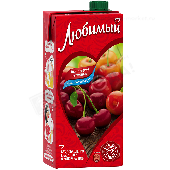 Напиток сокосодержащий "Любимый" 0,95л Вишневая черешня