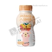 Йогурт "Мама Лама" питьевой 2,5% 200г персик бут.
