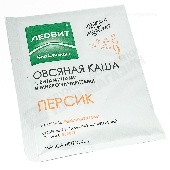 Каша овсяная  "Худеем за неделю" персик со сливками 40г Леовит