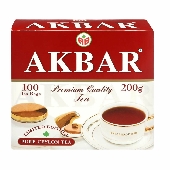 Чай "Акбар" пакет. черный байховый Лимитед Эдишн 100пак*2г с/я