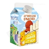 Сливки "Лузинская крыночка" пастер. 10% 450г п/п