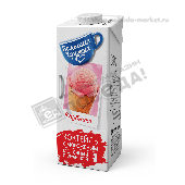 Коктейль "Большая кружка" 3% 980г Клубника и мороженое ультрапаст. т/п