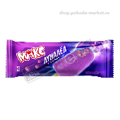 Мороженое "Макс" Бабл-гам Макс Луналед земляника с мармеладом 55г лед Инмарко
