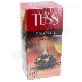 Чай "Тесс" пакет. черный Оранж с цедрой апельсина и личи 25пак.*2г
