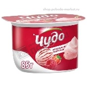 Десерт творожный взбитый "Чудо" 5,8% 85г со вкусом ягодное мороженое п/ст
