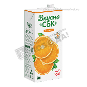 Напиток сокосодерж. "Вкусно Сок" 1,93л т/п Апельсиновый